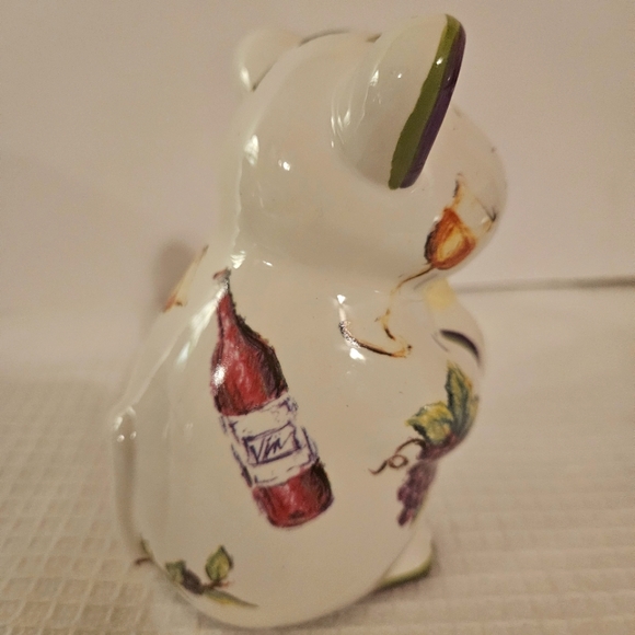 Bella Casa By Ganz Ceramic Mouse Figurine Parmesan Cheese Shaker ~ 5" Tall - Picture 3 of 9